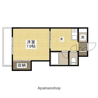 ウィンザーヒルズ【1階】の間取り