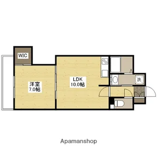 ベルパッソ平和公園【4階】の間取り