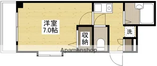 セブンビル【603号室】の間取り