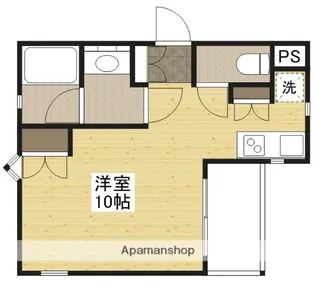 クリスタルコート【1階】の間取り