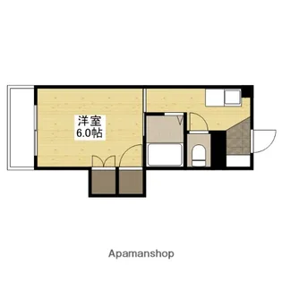 福永ビル(堺町)【6階】の間取り