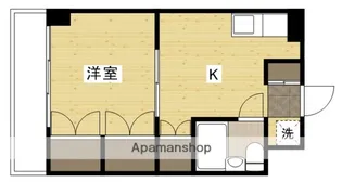 グレース天満【3階】の間取り