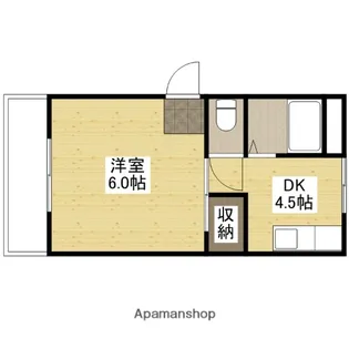 第2栗田ビル【1階】の間取り