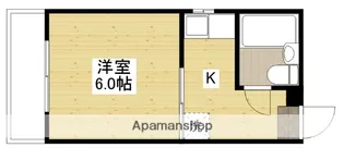 YMシャトー【1階】の間取り