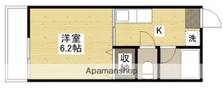 シティハイム吉見園【2階】の間取り