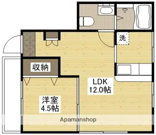 笹原ビル【2階】の間取り