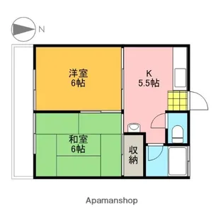 KUME HAITU【2階】の間取り