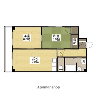 プレシオ住本【1階】の間取り