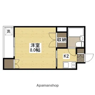 角谷ビル【3階】の間取り