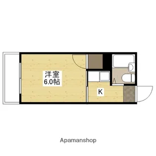 アスカビル【3階】の間取り