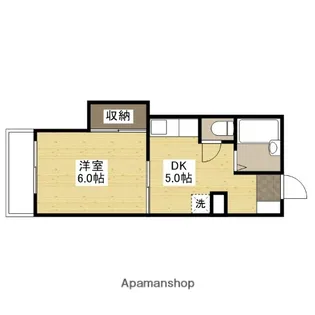 岩崎ビル【4階】の間取り