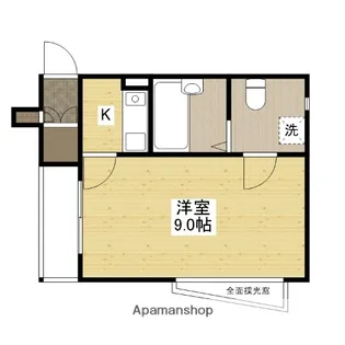 GH COURT 2ND【1階】の間取り
