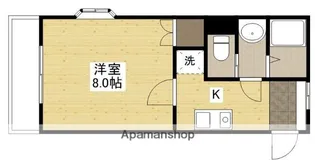 レジデンス増田Ⅲ【4階】の間取り