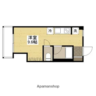第1コーポ古屋【3階】の間取り