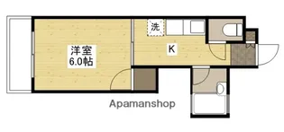 STビルNO.13【4階】の間取り