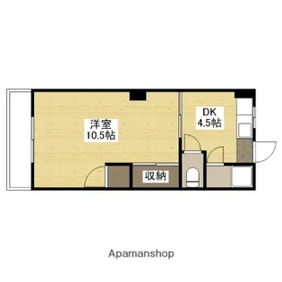 エイシンビルⅡ【2階】の間取り