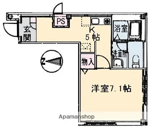 荒谷ビル【1階】の間取り