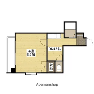 DOLCE VITA【4階】の間取り