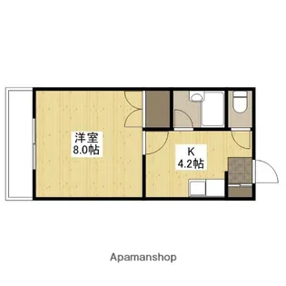 D.D.BLD【3階】の間取り