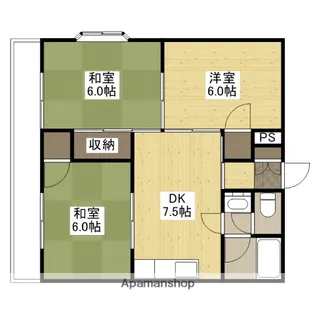 D.D.BLD【1階】の間取り