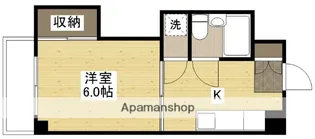 フタバビル【5階】の間取り
