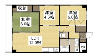 第2吉川ビル【3階】の間取り