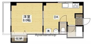 西尾ビル【4階】の間取り