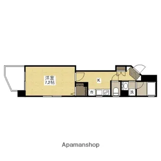 Sunsquare堺町【6階】の間取り