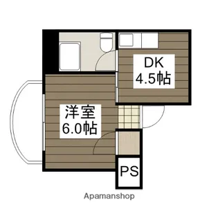 アイランド丸和【2階】の間取り