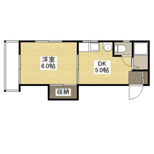 草津新町NYビル【305号室】の間取り