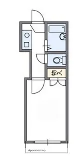 グランツ安芸長束【1階】の間取り