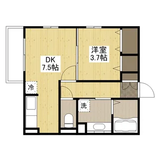 カルミア【2階】の間取り