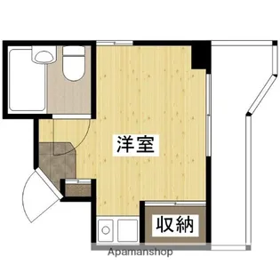 横川アイティービル【5階】の間取り