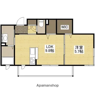 Cent-Livie2【2階】の間取り