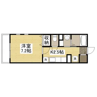 レジデンスNN【1階】の間取り