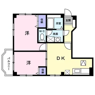 メゾンアヴニール【1階】の間取り
