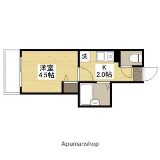 メゾフォルテ大宮【3階】の間取り