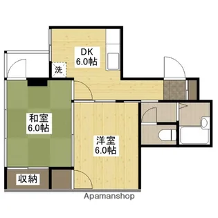 湯木ビル【3階】の間取り