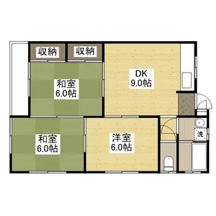 渡部ビル(打越町)【1階】の間取り