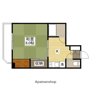 Yビル西原【2階】の間取り