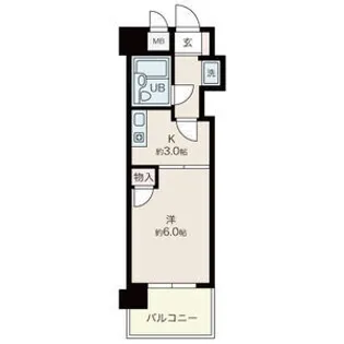 ダイアパレス舟入幸町【10階】の間取り