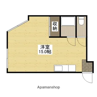 K−BLDG三篠【2階】の間取り