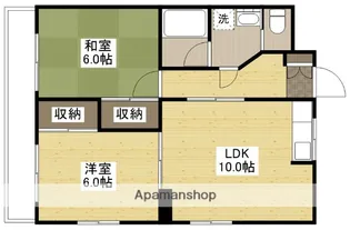 メゾン新藤【2階】の間取り
