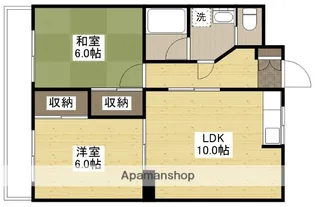 メゾン新藤【3階】の間取り