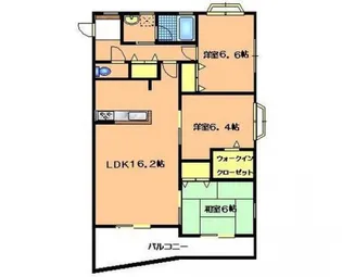 広島県広島市安佐南区川内2丁目【マンション】の間取り
