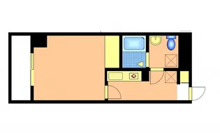 LA SHANTI 本川【604号室号室】の間取り