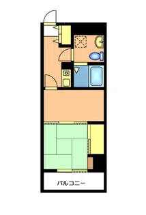 LA SHANTI 本川【203号室号室】の間取り