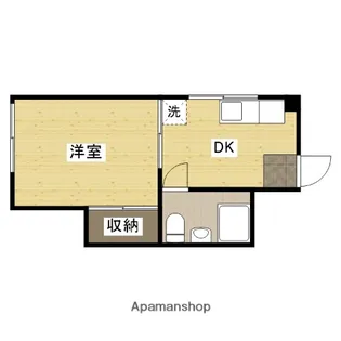 TBS西平塚ビル【4階】の間取り