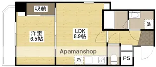 八丁堀IBLD【8階】の間取り