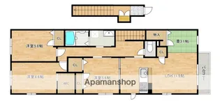 シャーメゾン東雲本町【2階】の間取り
